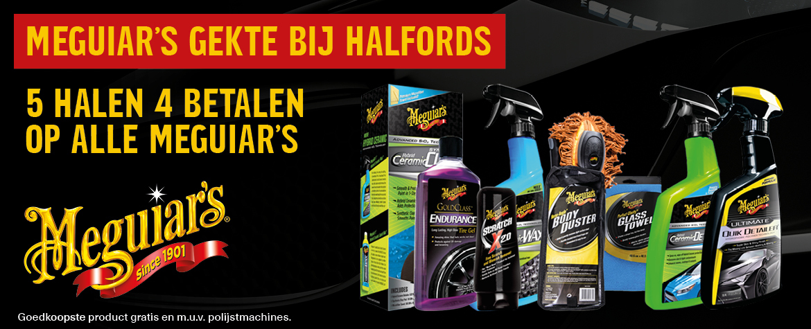 Halfords Was en Poets Meguiar's