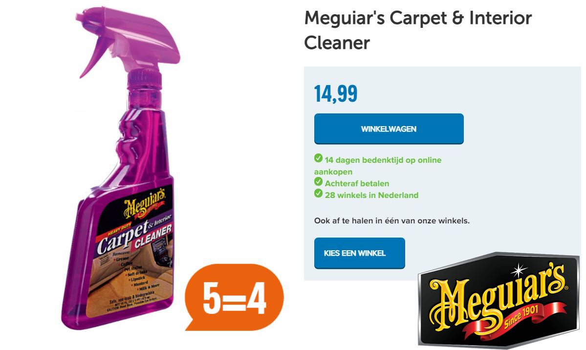 Meguiar's Carpet & Interior Cleaner