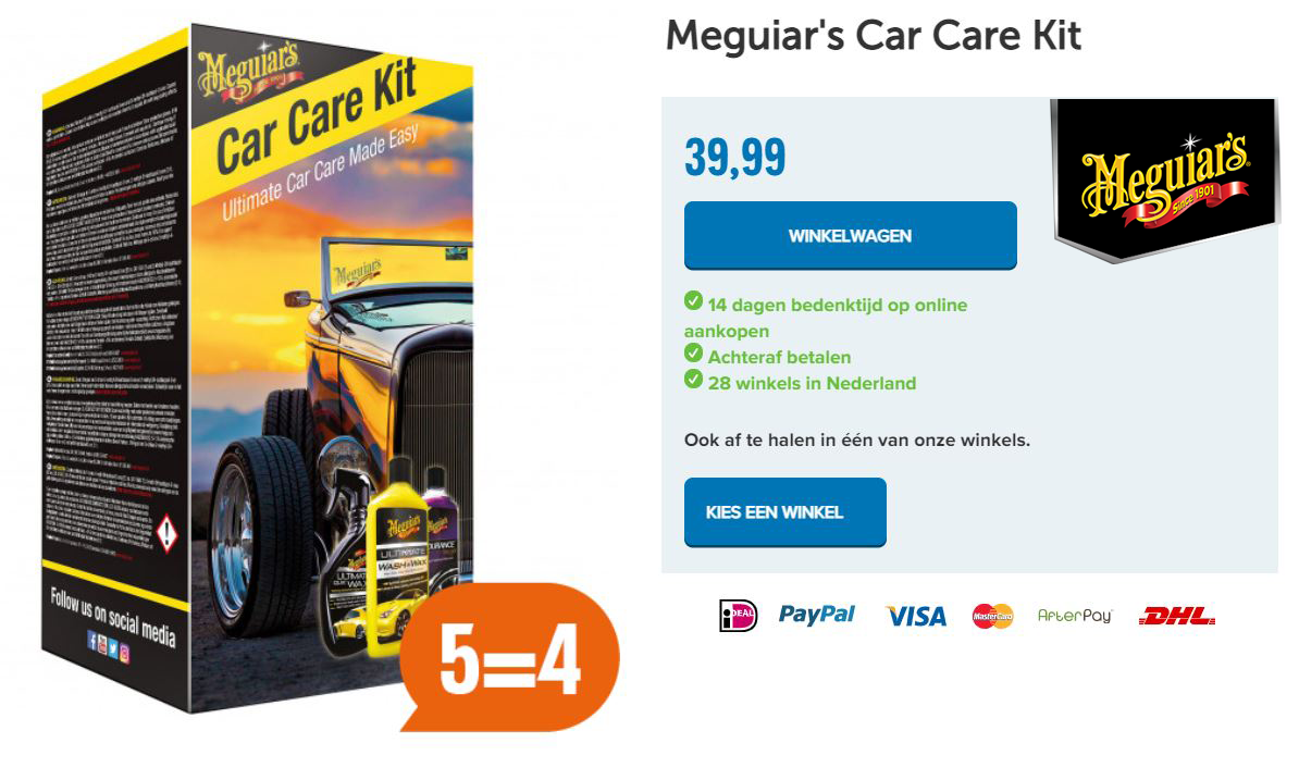 Meguiar's Car Care Kit