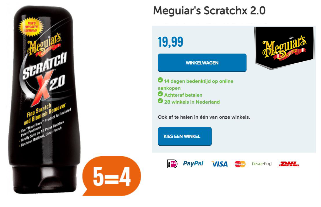 Meguiar's Scratchx 2.0