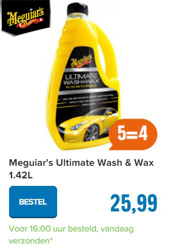 Meguiar's Ultimate Wash & Wax 1.42L