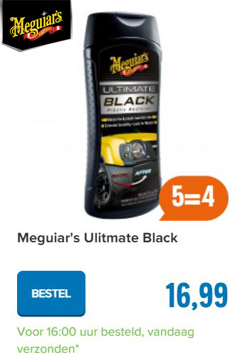 Meguiar's Ulitmate Black