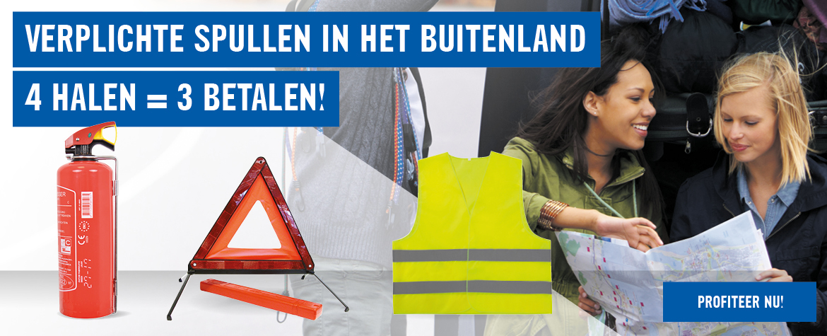 Verplichte spullen in het buitenland