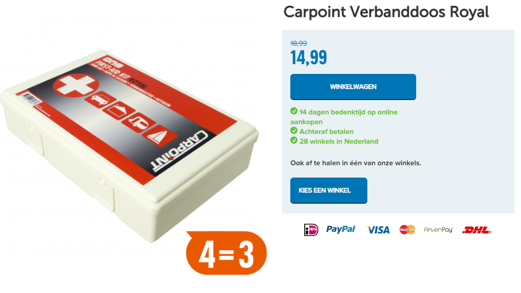 Carpoint Verbanddoos Royal