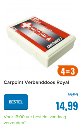 Carpoint Verbanddoos Royal