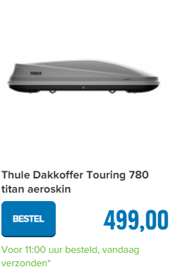 Thule Dakkoffer Touring 780 titan aeroskin