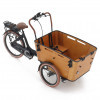 Vogue Elektrische bakfiets Carry zwart/bruin 468 Watt