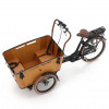 Vogue Elektrische bakfiets Carry zwart/bruin 468 Watt