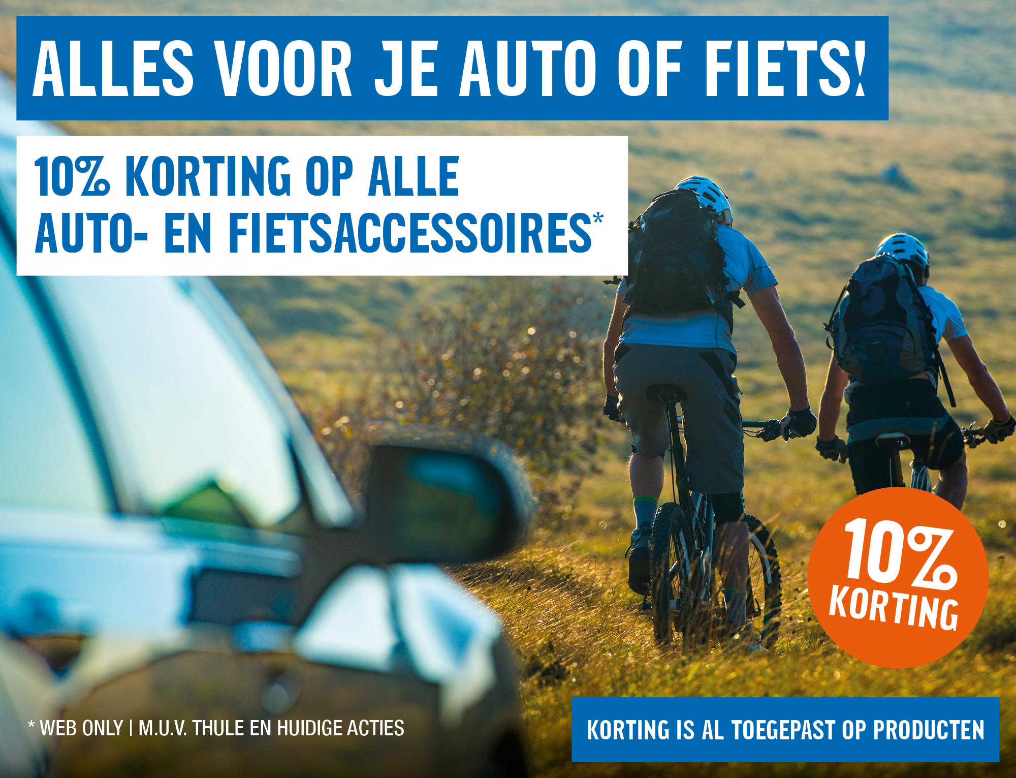 Auto- en fietsaccessoires