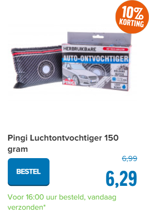 Pingi Luchtontvochtiger 150 gram