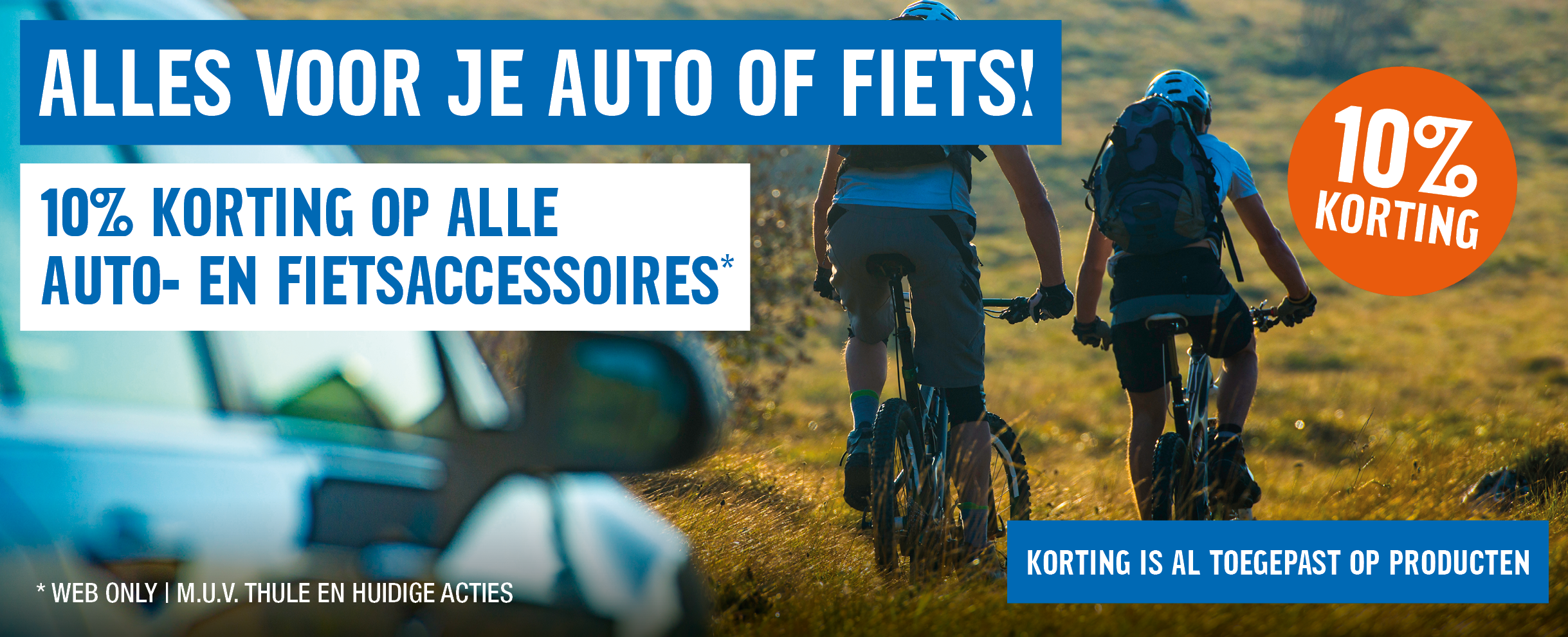 Auto- en fietsaccessoires