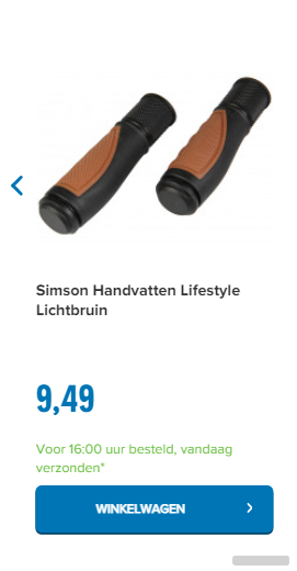 Simson Handvatten Lifestyle Lichtbruin