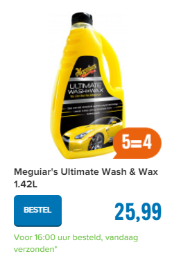 Meguiar's Ultimate Wash & Wax 1.42L