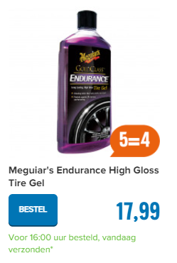 Meguiar's Endurance High Gloss Tire Gel