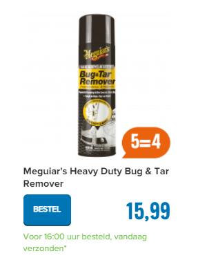 Meguiar's Heavy Duty Bug & Tar Remover