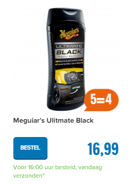 Meguiar's Ulitmate Black