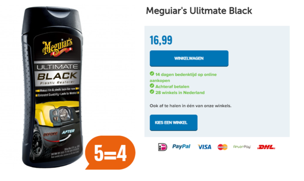 Meguiar's Ulitmate Black