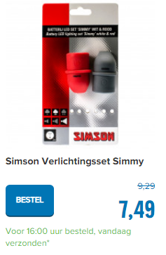 Simson Verlichtingsset Simmy