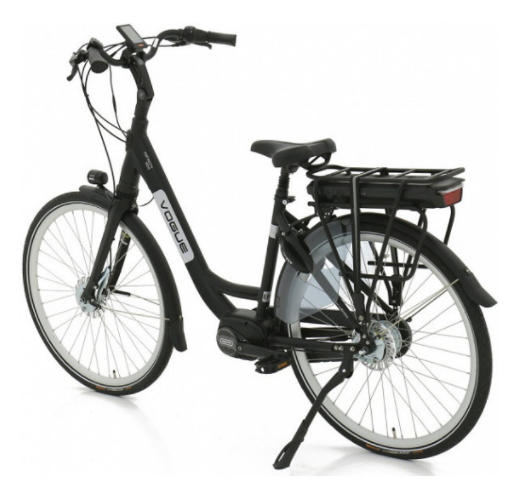 Vogue Elektrische fiets Infinity MDS dames mat zwart 53cm 468 Watt