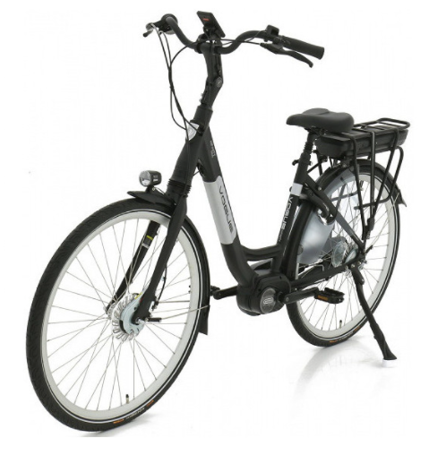 Vogue Elektrische fiets Infinity MDS dames mat zwart 53cm 468 Watt