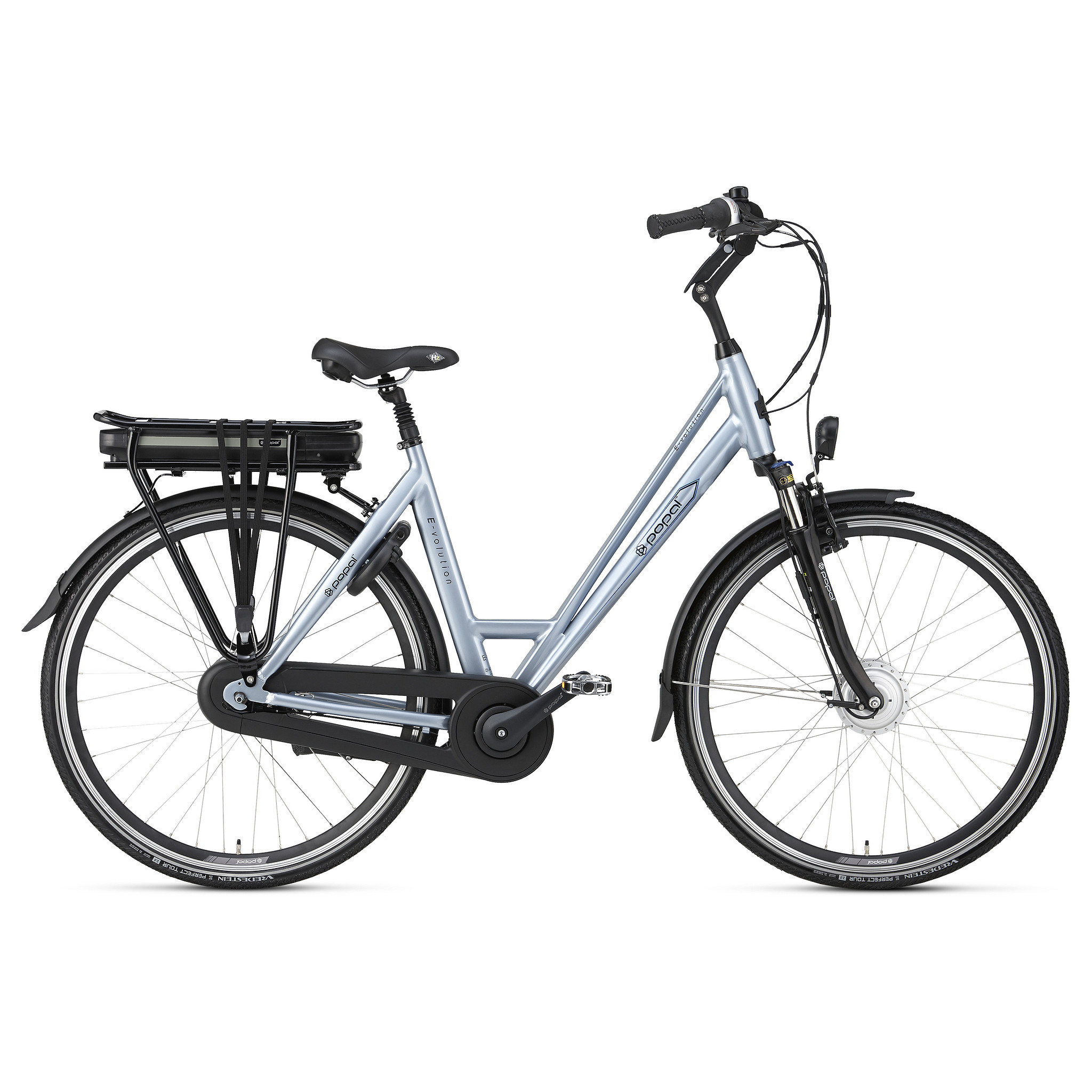 Popal Elektrische fiets E-volution 1.0 Dames Blauw 47cm 468 Watt