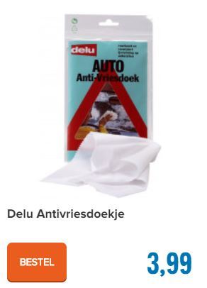 Delu Antivriesdoekje