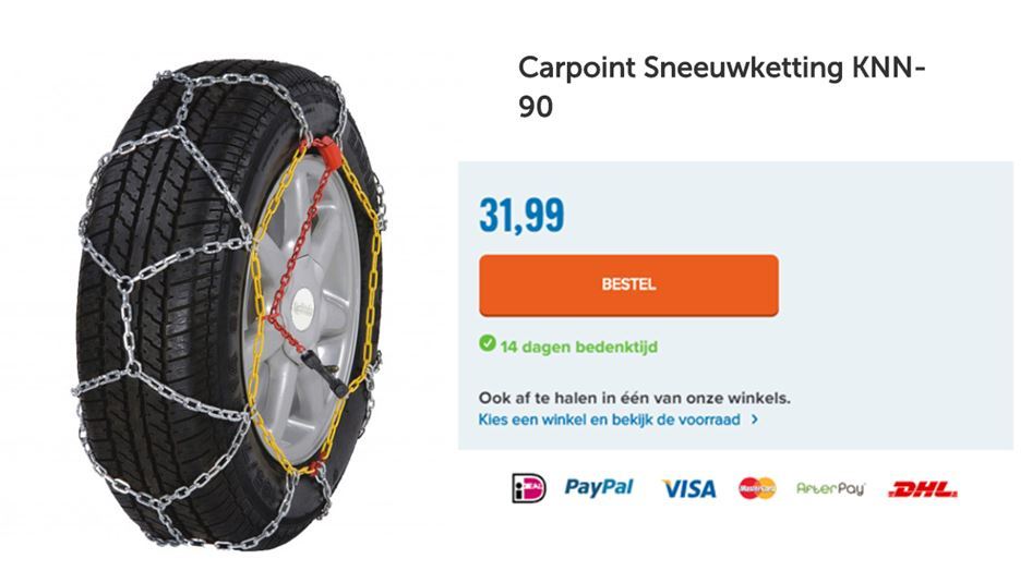 Carpoint Sneeuwketting KNN-90