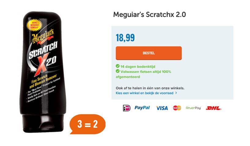 Meguiar's Scratchx 2.0