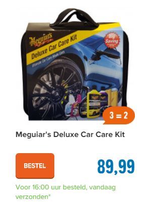 Meguiar's Deluxe Car Care Kit