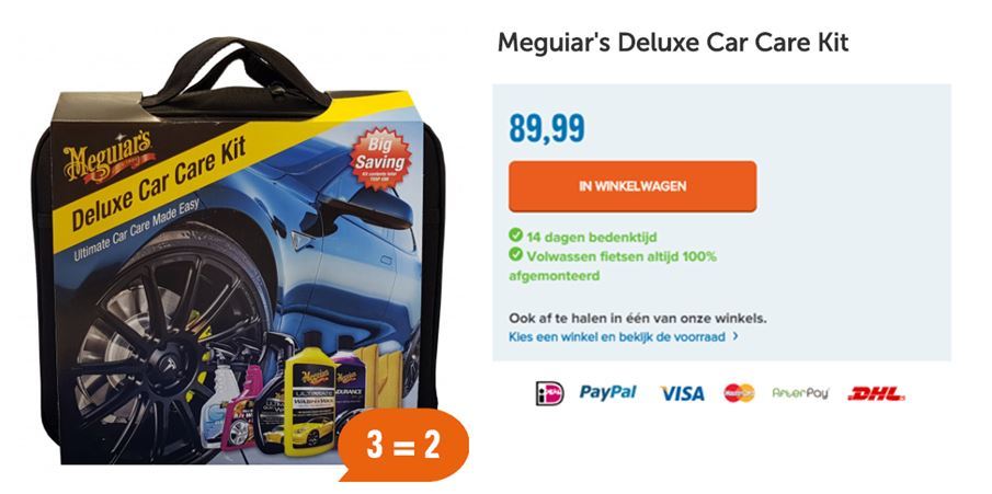 Meguiar's Deluxe Car Care Kit