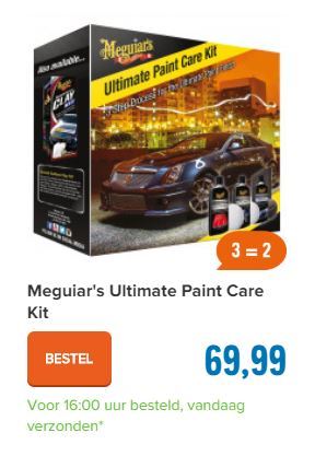 Meguiar's Ultimate Paint Care Kit