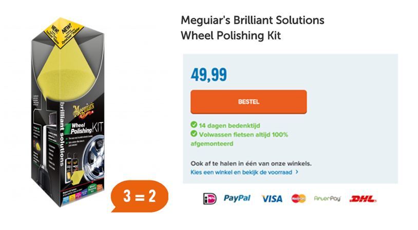 Meguiar's Brilliant Solutions Wheel Polishing Kit
