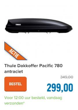 Thule Dakkoffer Pacific 780 antraciet