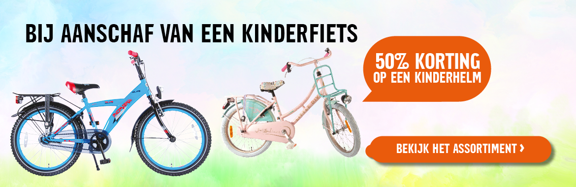 Kinderfiets banner