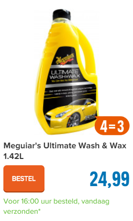 Meguiar's Ultimate Wash & Wax 1.42L