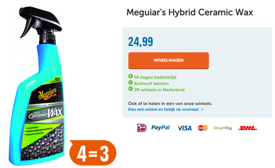 Meguiar's Hybrid Ceramic Wax