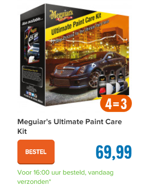 Meguiar's Ultimate Paint Care Kit