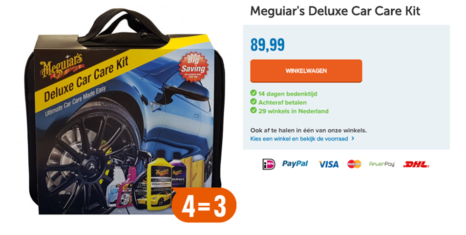 Meguiar's Deluxe Car Care Kit