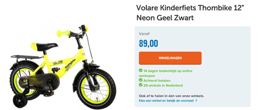 Thombike geel