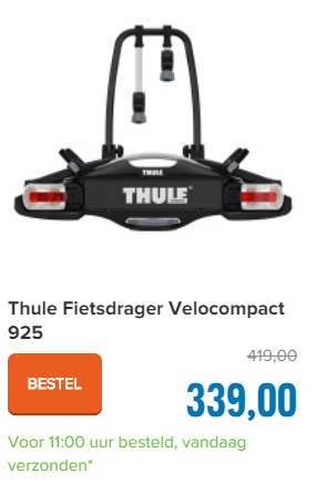 Thule Fietsdrager Velocompact 925