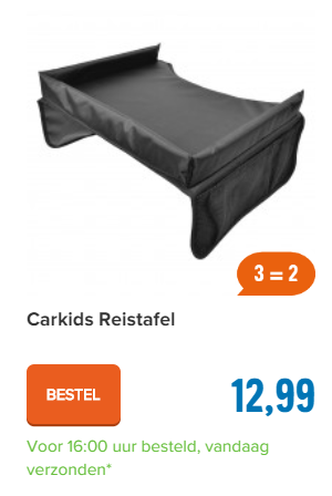 Carkids Reistafel