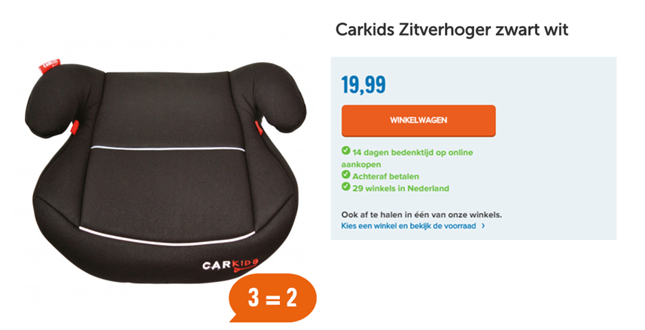 Carkids zitverhoger