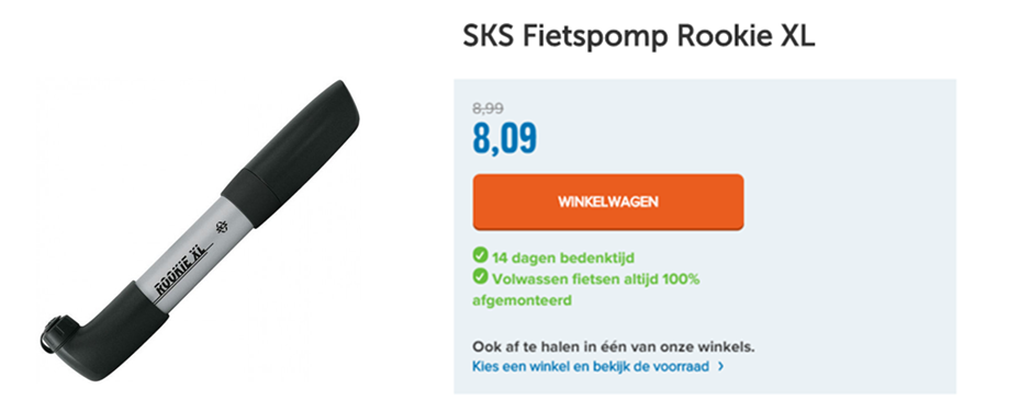 SKS Fietspomp Rookie XL