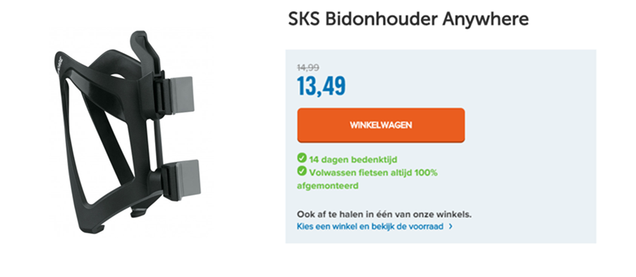 SKS Bidonhouder Anywhere