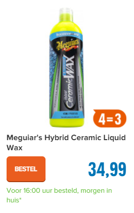 Meguiar's Hybrid Ceramic Liquid Wax