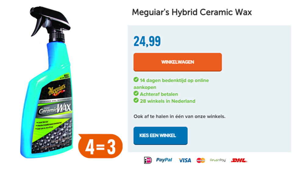 Meguiar's Hybrid Ceramic Wax