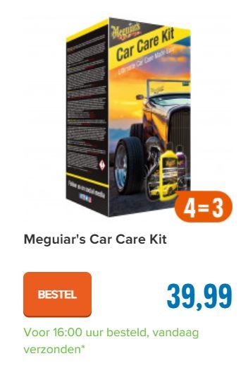 Meguiar's Car Care Kit