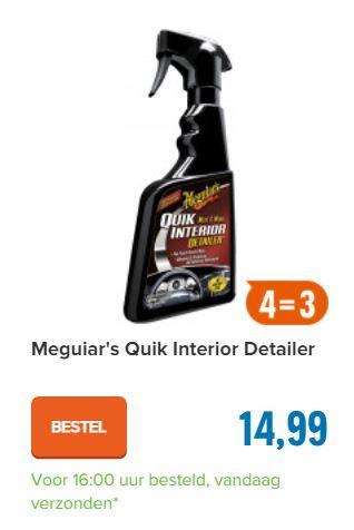 Meguiar's Quik Interior Detailer