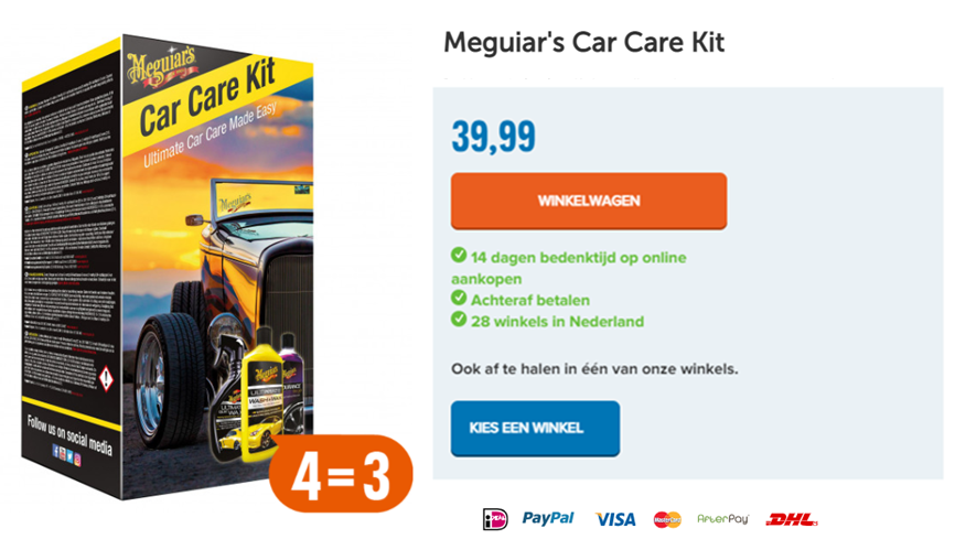 Meguiar's Car Care Kit