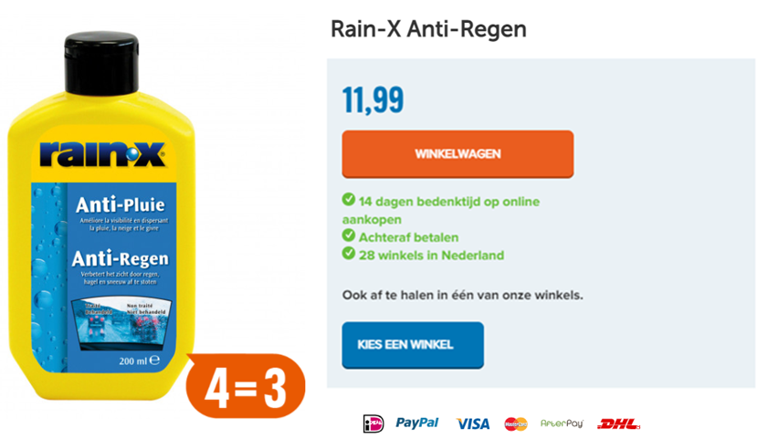 Rain-X Anti-Regen